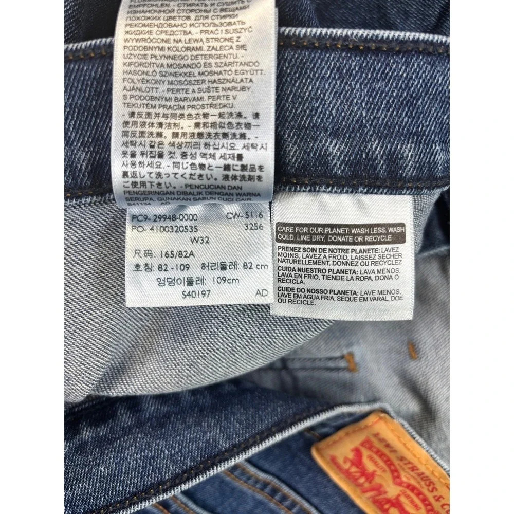 Levi Strauss Denim Skirt Women Size 32 Blue Snap Button Front Mini Skirt‎